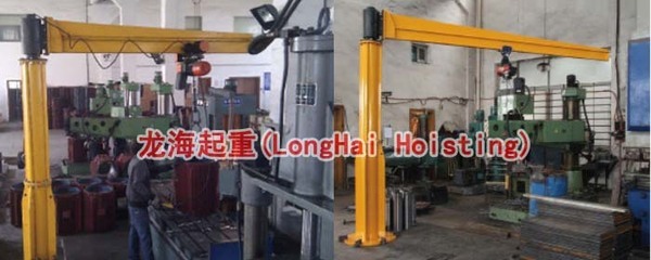 【龙升悬臂起重机 500kg 厂家直供】价格,厂家,图片,其他工程机械,烟台开发区龙海起重工具-