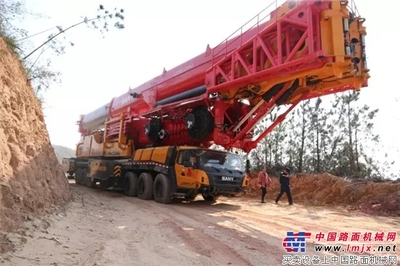 三一“风电神器1020特种起重机”荣获“湖南省创新奖”，引领行业技术革新