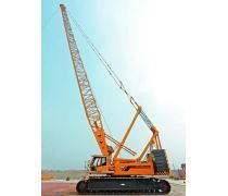 履带吊车 重型工程中的移动起重机